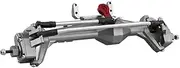 1/10 Front and Rear Axle Set for Ax&ial Ca&Pra 1.9 UTB AXI03004 Bu&ggy F9 Wr&aith 90018 RR10 Upgrade Part 1/10 RC Crawler All Metal Fr&on&t and Rear Portal Axle(Gray Front Axle)