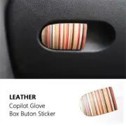PU Trim Sticker Co-pilot glove Box Button Panel for Mini Cooper F56 Hatchback 16 (for: Mini)