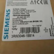 3RW3046-1BB14 NEW SIEMENS 3RW30461BB14 SIRIUS Soft Starter S3 80 A 45 kW/400
