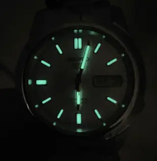 SEIKO WATCH 精工5號盾牌系列白面金色夜光刻劃標準紳士自動上鍊機械錶 型號:SNKK07K1【神梭鐘錶】