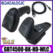 Datalogic Gryphon GBT4500-BK-HD-WLC 1D/2D Barcode Scanner W/ USB Cable + Cradle