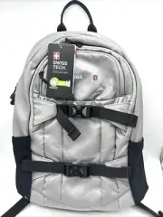 Swiss Tech Unixes 20 Liters Compressor Backpack For School Work Grey New