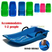 Winter Snow Sled in Boat Shape Snow Sledge Winter Outdoor Skiing Child & Adult
