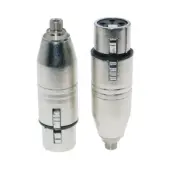 3.5mm Stereo Lock Female to 3Pin XLR FeMale adapter for Sennheiser converter
