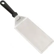 Stainless Steel Metal Griddle Spatula - Griddle Accessories Hamburger Turner Scraper Pancake Flipper - Great for BBQ Grill and Flat Top Griddle - Commercial Grade