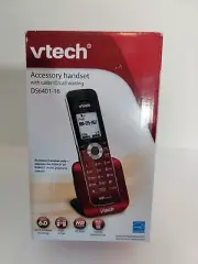 Vtech DS6401 DECT 6.0 BLUETOOTH Accessory Handset for DS6421, DS6422 Red...
