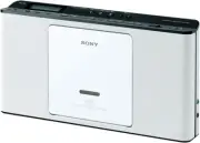 SONY ZS-E80 CD Radio FM AM Wide FM Home Audio WHITE Digital Pitch Control Japan