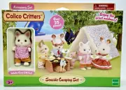 Sylvanian Families Calico Critters Seaside Camping Set NEW Susie Silk Cat CC1425
