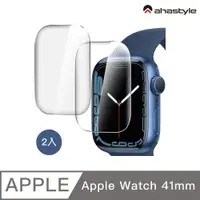 在飛比找PChome24h購物優惠-AHAStyle Apple Watch 水凝膜 防刮螢幕保