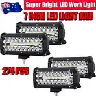 Big Sale 7/20inch LED Light Bar Spot Flood Combo Work Driving Light OffRoad 4WD