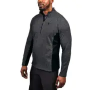 Spyder Outbound 1067047 Men’s 1/2 Zip Stryke Fleece Sweater Black & GRAY MEDIUM