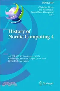 在飛比找三民網路書店優惠-History of Nordic Computing 4 