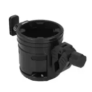 3 In 1 Stroller Cup Holder Folding With Hook 360 Deg Adjustable Double Bottl ECA