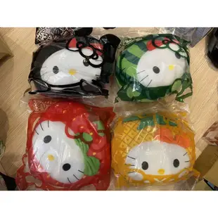 麥當勞 X Hello Kitty 聯名 瓢蟲 草莓 西瓜 鳳梨 kitty 凱蒂貓  抱枕