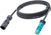 4G0971192A is Used for A6 C7 Front Camera Adapter Cable 4-pin 4G0 971 192 A 2012-2017 Waterproof LVDS HSD Video Cable Car Cable(5M)