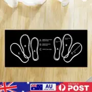 Squat Mat Non-Slip Step Positions Deep Squat Mat for Fitness Pilates Work Out