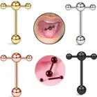 Tongue Stud Dumbbell Tongue Nail Tongue Ring Body Jewelry Piercing Jewelry