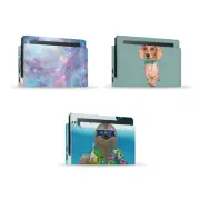 OFFICIAL BARRUF ART MIX VINYL SKIN DECAL FOR NINTENDO SWITCH CONSOLE & DOCK