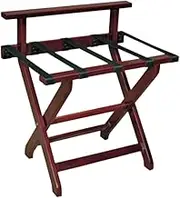 Luggage Rack Suitcase Stand Folding Luggage Rack Wooden Suitcase Rack Luggage Stand for Home Hotel Guest Room Luggage Shelf Luggage Stand