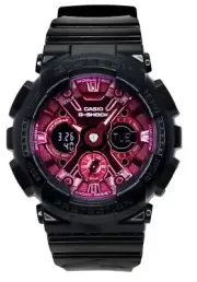 Casio G-SHOCK Digital Alarm Timer Stopwatch GMA-S120RB-1A Momens Ladies Watch