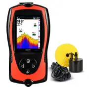 Portable Fish Finder Fish Finders Wired Fish Depth Finder Sonar Sensor Transduce