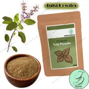 Organic Holy Basil Krishna Tulsi Shyama Powder Ocimum Sanctum Immunity Booster