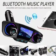 Car Bluetooth Transmitter FM MP3 Player Hands-free Radio Adapter Kit USB Charger