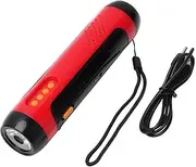 Emergency Hand Crank Solar FM Radio Wind Up LED Flashlight Power Bank Charger