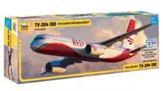 Zvezda 7023 1/144 Tupolev TU - 204-100 Plastic Model Kit
