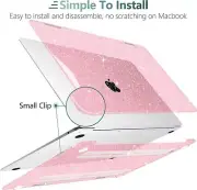 Air 13 inch Case 2021-2018 Release A2337 M1 A2179 A1932 Bling Plast for MacBook