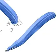 Magnetic Staple Remover,Labor Saving Stapler Removers Pen Shaped - Ergonomic Staple Removal, Portable Staple Puller for School, Home, Workplace