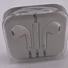 Original Apple Wired iPhone iPad iPod Ear Buds White AIR Buds with Case, New!