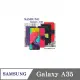 Samsung Galaxy A35 經典書本雙色磁釦側翻可站立皮套 手機殼 可插卡 可站立 側掀皮 (6折)