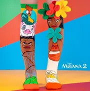 Madmia Socks Ages 6-99 One Size Fits Most - MOANA 2 Novelty Socks