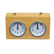 Mechanical Chess Clock Analog International Checkers Garde Timer Battery Free Game Count Up Down Accessory