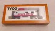 Vintage TYCO HO Scale 'Silver Streak' Train Caboose Carriage Model Rare Railway