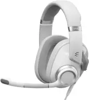 EPOS Gaming H6Pro Closed Acoustic Gaming Headset with Mic. PC, Xbox, PS5 - White