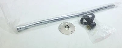 19" Gooseneck Microphone Extension with Mic Holder & Base.