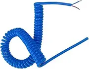 Spring Spiral Power Extension Cords, 3 Core 15AWG Cable Pure Copper Core Retractable Tension Spring Cable(Stretch 20 Meter)