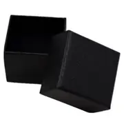仿皮質禮物盒 黑色飾品盒 多尺寸 項鍊盒 戒指盒 包裝盒 禮品盒 手飾盒 飾品盒 內有海綿內櫬