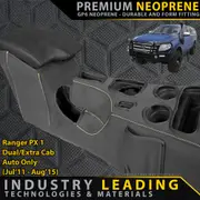 Ford Ranger PX I AUTO Premium Neoprene Console Organiser (Available)