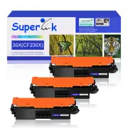 3PK CF230X 30X Toner Cartridge For HP LaserJet Pro M203dn M203dw MFP M227sdn