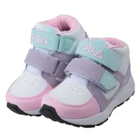 在飛比找PChome24h購物優惠-《布布童鞋》FILA康特杯彩虹紫色兒童機能運動鞋(16~24