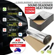 10*1m Car Engine Bay Bonnet Sound Deadener Noise Insulation Foam Proofing Heat (for: Mitsubishi)