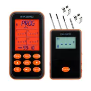Wireless Digital Food Thermometer IRF4S 4 Probes Waterproof 500M Remote