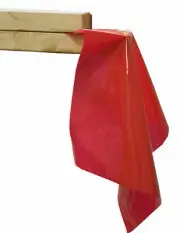 C.H. Hanson 10490 Danger Limber Flags, Bright Red, 12 x 12 In., 300 Ft. Roll -