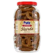 Utz Sourdough Hards Old Fashioned Pretzels, 26 oz Barrel