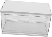 GREENADSCAPE Storage Display Rack Action Figure Display Case Display Case for Figures Figurine Display Miniature Display Case Figure Display Case Shelf Action Figures Display
