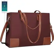 Laptop Bag for Women 15.6 Inch Computer Tote Bag USB Business Office Briefcase Large Handbag Bag Waterproof