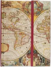 Journal Fold-Over Old World by Mara Conlon (English) Hardcover Book